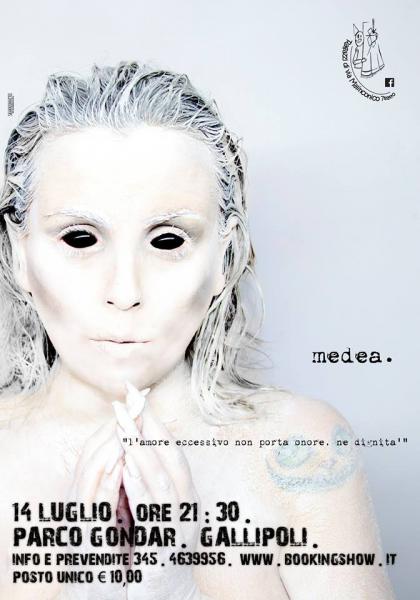 Medea per gli appuntamenti con il teatro del Parco Gondar