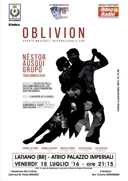 Oblivion - evento musicale internazionale