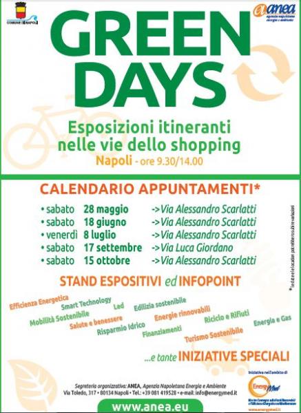 3° tappa Green Days - Esposizioni itineranti nelle vie dello shopping