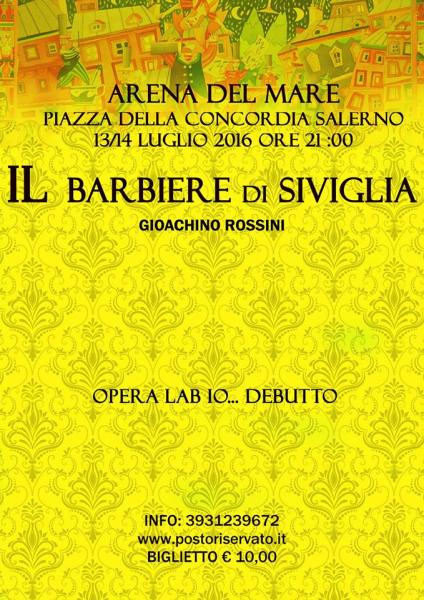Io Debutto Lab presenta Il Barbiere di Siviglia di Gioacchino Rossini