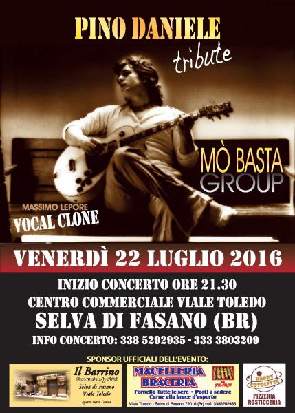 Pino Daniele "Mò basta" Group Tribute in concerto