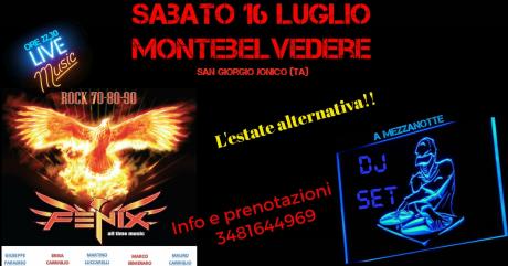 Il Pop Rock degli anni '70 '80 '90 con i Fenix e il nostro dj set