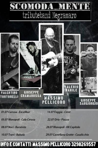 Negramaro tributeband - Scomoda-mente Live!