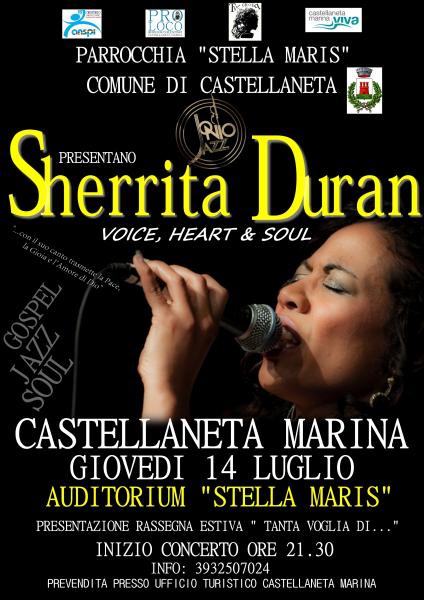 La Californiana Sherrita Duran a Castellaneta Marina