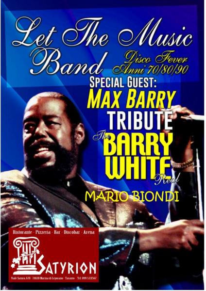 Let The Music Band with Max Barry (Anni 70/80-Barry White-Mario Biondi)