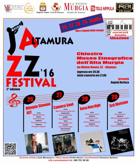 Altamura Jazz Festival 2016 - 2^edizione