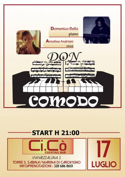 Don Comodo at CiCò Santa Sabina