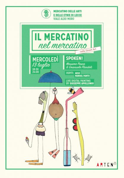 Il Mercatino nel mercatino nella Street Art
