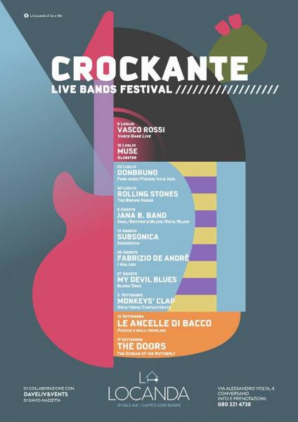Crockante live Bands Festival
