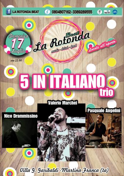 5 in Italiano trio