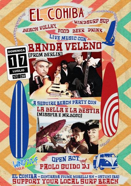 BandA VelenO Live from Berlin//La Bella e La Bestia Misspia e Mr.Bogo//Paolo Guido El Cohiba