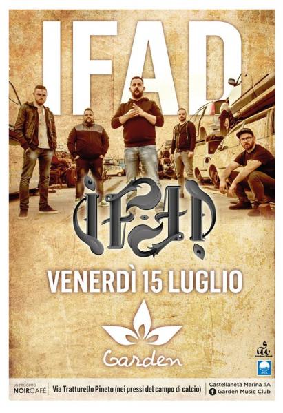 Garden Music Club a tutto rock con gli IFAD