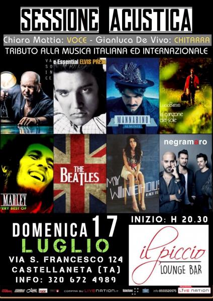 Tributo alla Musica Pop Italiana ed Internazionale