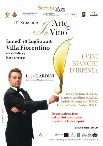 La Serenity Art da il Via alla II Edizione di “in Arte Vino” 2016