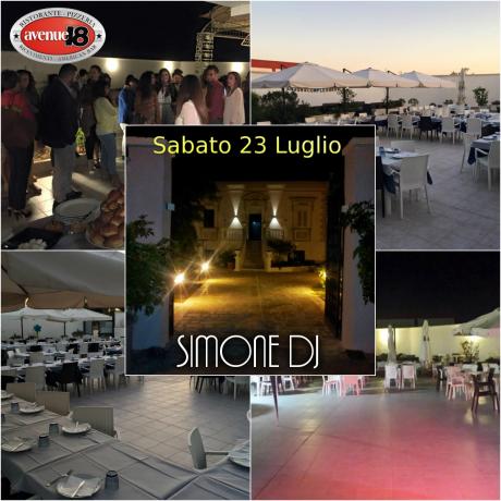 Sabato 23 Luglio ✦ cena con ballo in una location suggestiva e ricca di atmosfera