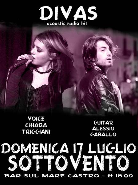 Aperilive con DIVAS DUO al SOTTOVENTO BAR al Porto di Castro