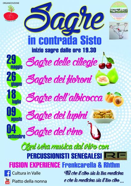 Sagre in Contrada Sisto