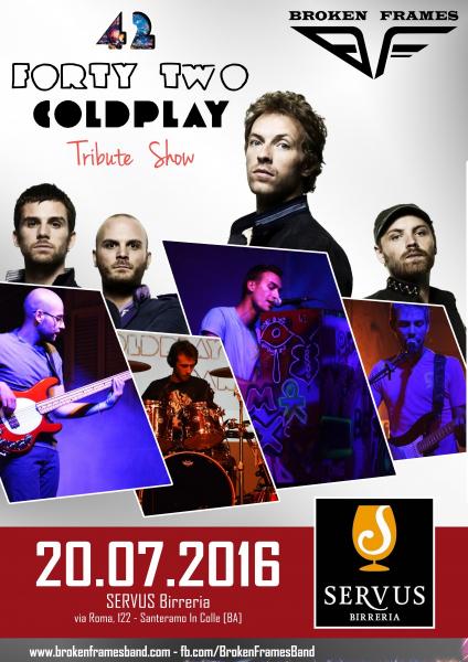 42 COLDPLAY TRIBUTE SHOW by Broken Frames