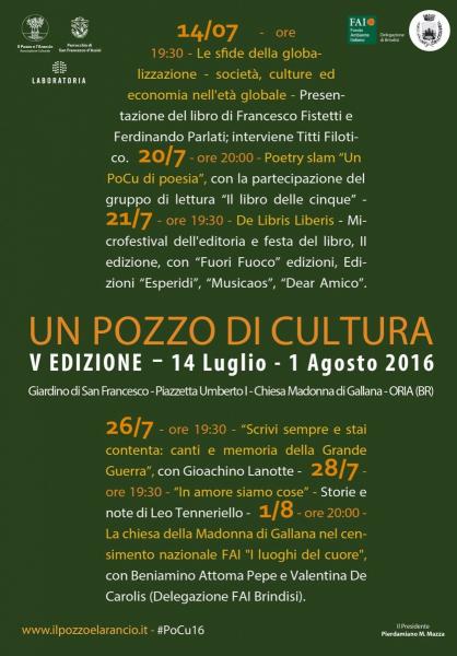 Poetry slam "Un PoCu di poesia"