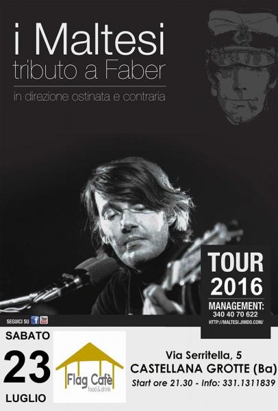 Tributo a Fabrizio De André con I MALTESI