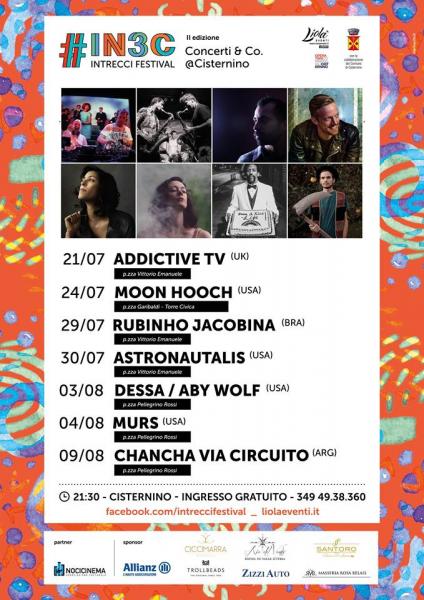 INTRECCI #IN3C festival 2016 a Cisternino: dal 21 luglio al 9 agosto