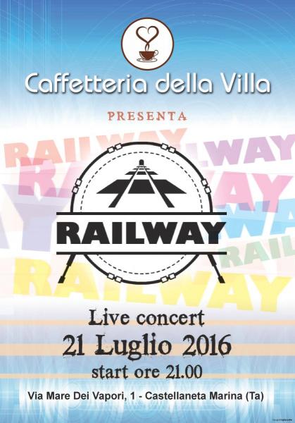 Il Giovedì live: Railway alla Caffetteria della Villa