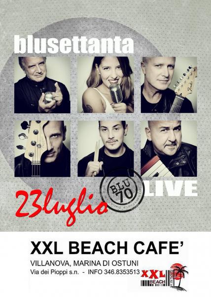 BLU 70 feat NOEMY (from The Voice) at Xxl Beach Cafè // Sabato 23 Luglio 2016