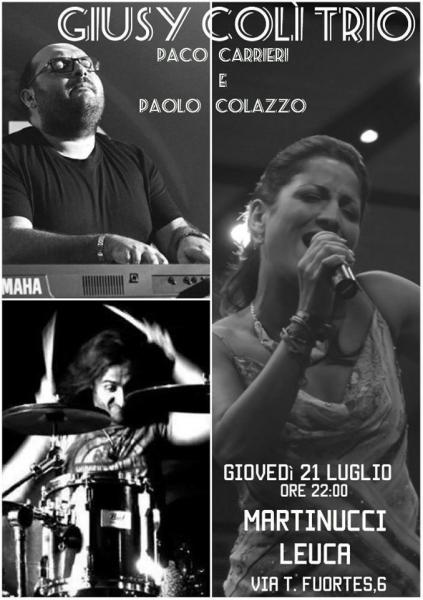 Giusy Colì trio live