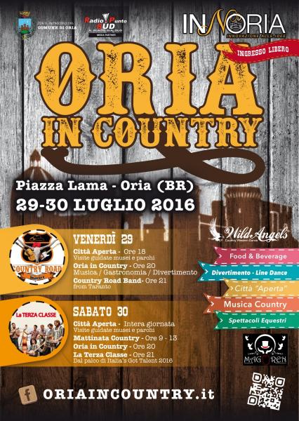 Oria in Country 2016