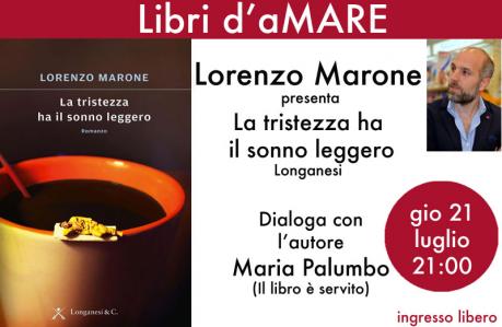 Lorenzo Marone alla Baia del Pescatore