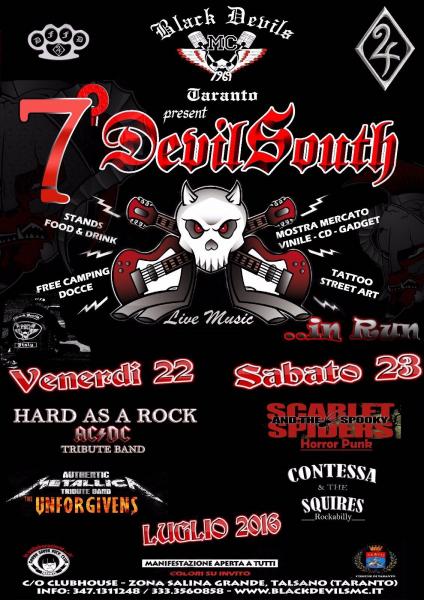 7° Devil South: Motoraduno organizzato da Black Devils MC Taranto