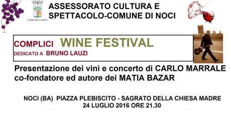 Complici Wine Festival