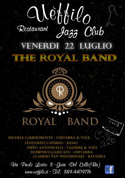 Al Ueffilo Live Night The Royal Band con il meglio della musica italiana e internazionale