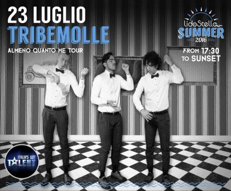 Tribemolle in concerto al Lido Stella
