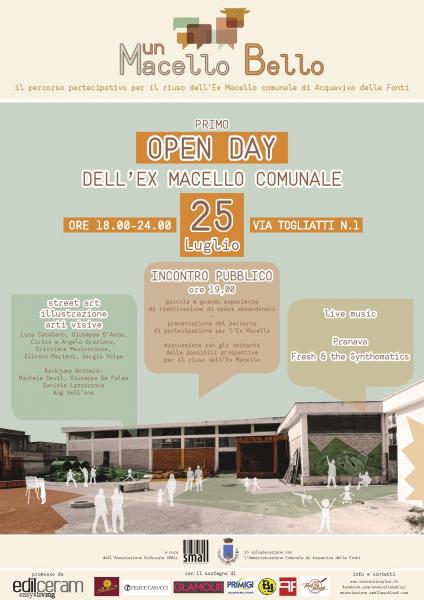 Primo Open Day dell'ex macello comunale