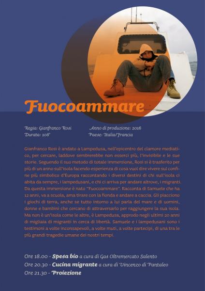 FUOCOAMMARE ad ARENAKNOS 2016