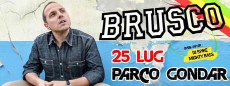 Brusco per la Reggae Night del Parco Gondar il 25 luglio!