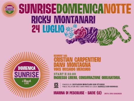 Ricky Montanari special guest al Sunrise
