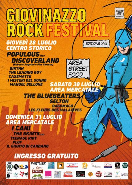 Giovinazzo Rock Festival 2016 - XVII Edizione - Ingresso Gratuito