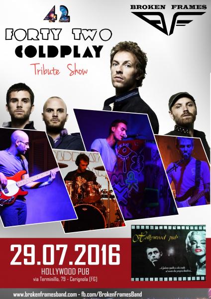 42 COLDPLAY Tribute Show by Broken Frames