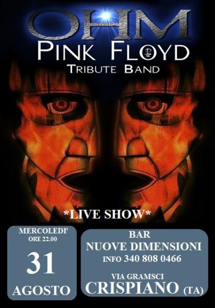 Ohm Pink Floyd live Show - Crispiano (Ta) - Bar Nuove Dimensioni
