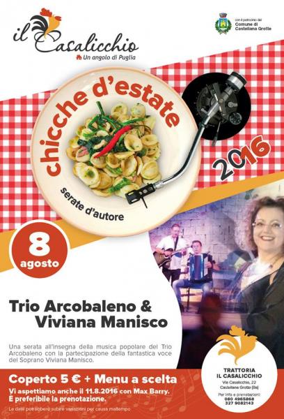 Trio Arcobaleno & Viviana Manisco