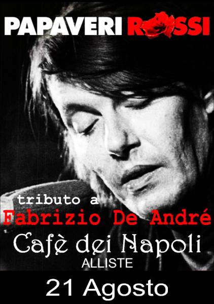 Tributo a Fabrizio De André - PAPAVERI ROSSI