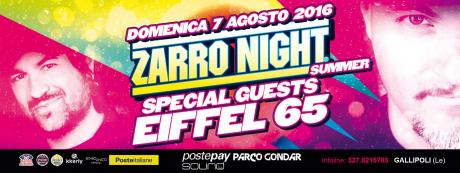Eiffel 65 at Zarro Night per il Postepay Sound Parco Gondar!