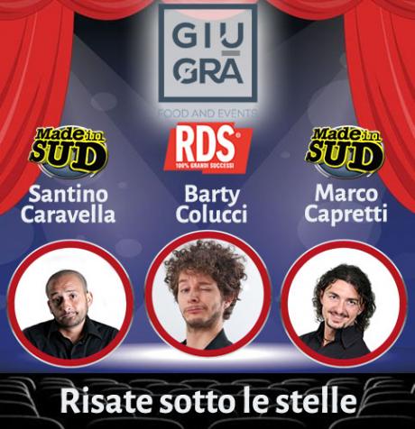 Risate Sotto le Stelle con i Comici di Made in Sud