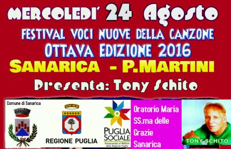 Festival Voci Nuove della Canzone  - Ottava Edizione 2016