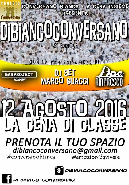 DiBiancoConversano - A cena insieme