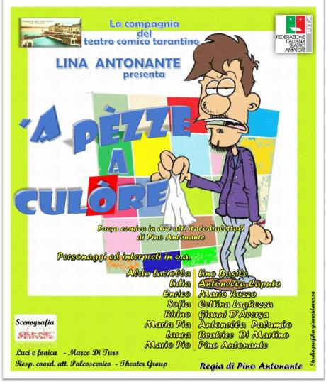 "A PEZZE A CULORE" farsa italo-dialettale Teatro Villa Peripato