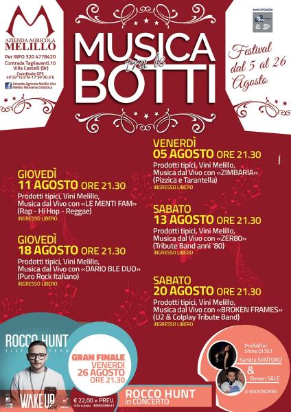 Festival "Musica Tra Le Botti" 2016