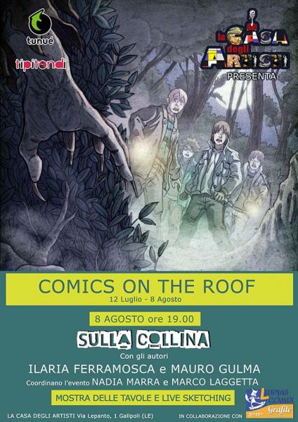 Graphic novel “Sulla Collina” ne La Casa degli Artisti Gallipoli